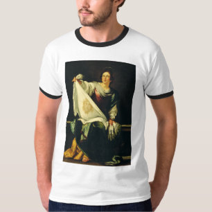 Sint Veronica Kunst Het Mirakel van de Heilige Aan T-shirt