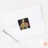 Sint Veronica Vierkante Sticker (Envelop)