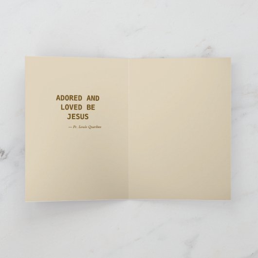 Sint-Viator de Catechist (BF 02) blanco Kaart (Binnen)