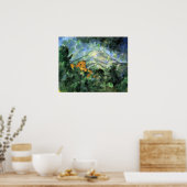 Sint-Victoire en Chateau Noir door Paul Cezanne Poster (Keuken)
