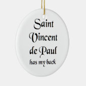 sint vincentius a paulo keramisch ornament (Rechts)