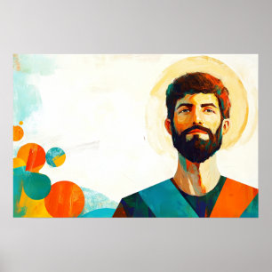 Sint-Vincentius: Stralende getuige van het geloof Poster
