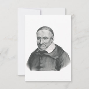 Sint-Vincentius van Paul Zachte Barmhartigheid Kun Bedankkaart