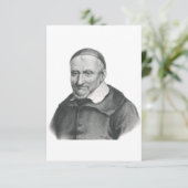 Sint-Vincentius van Paul Zachte Barmhartigheid Kun Bedankkaart (Staand voorkant)