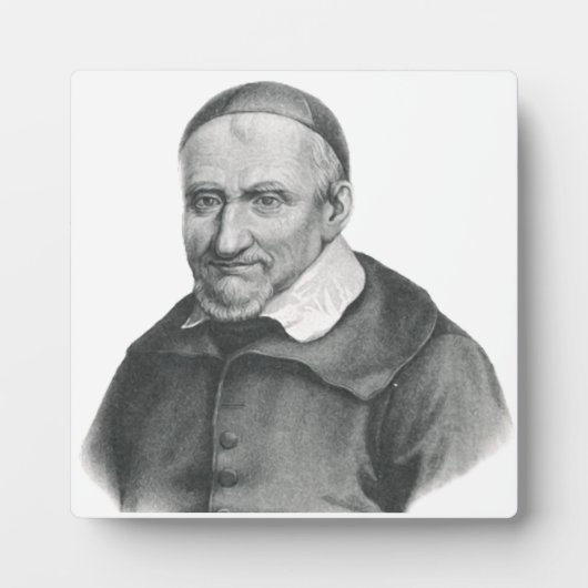 Sint-Vincentius van Paul Zachte Barmhartigheid Kun Fotoplaat (Voorkant)