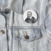 Sint-Vincentius van Paul Zachte Barmhartigheid Kun Ronde Button 5,7 Cm (In situ)