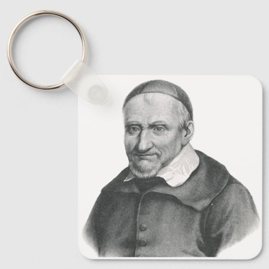 Sint-Vincentius van Paul Zachte Barmhartigheid Kun Sleutelhanger (Voorkant)