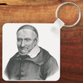 Sint-Vincentius van Paul Zachte Barmhartigheid Kun Sleutelhanger (Achterkant)