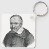 Sint-Vincentius van Paul Zachte Barmhartigheid Kun Sleutelhanger (Achterkant)