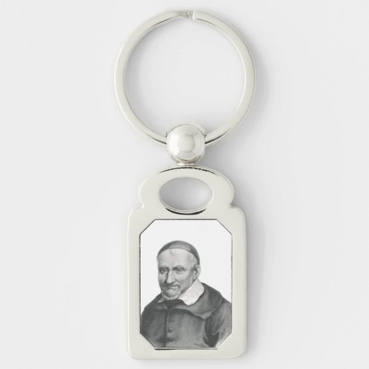 Sint-Vincentius van Paul Zachte Barmhartigheid Kun Sleutelhanger (Voorkant)