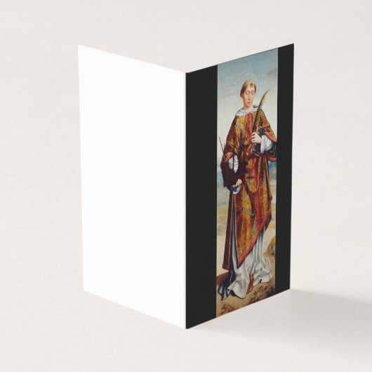 Sint-Vincentius van Zaragoza Kaart (Buitenkant)