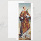 Sint-Vincentius van Zaragoza Martelaar Fijne Kunst (Voorkant / Achterkant)