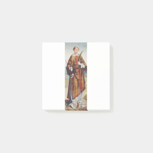 Sint-Vincentius van Zaragoza Martelaar Fijne Kunst Post-it® Notes (Voorkant)