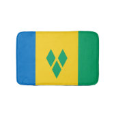 Sint-Vincentive-vlag Badmat (Voorkant)