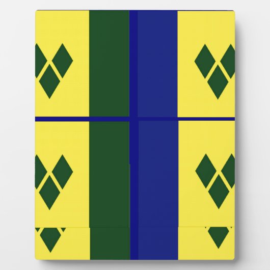 Sint-vincentvlag Fotoplaat (Voorkant)