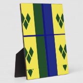 Sint-vincentvlag Fotoplaat (Zijkant)