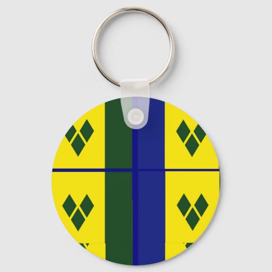 Sint-vincentvlag Sleutelhanger (Voorkant)