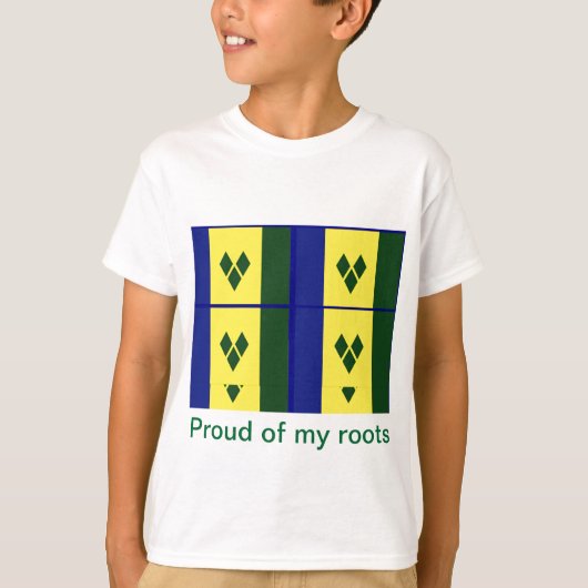 Sint-vincentvlag T-shirt (Voorkant)
