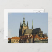 Sint-Vituskathedraal en het kasteel van Praag, een Briefkaart (Voorkant / Achterkant)