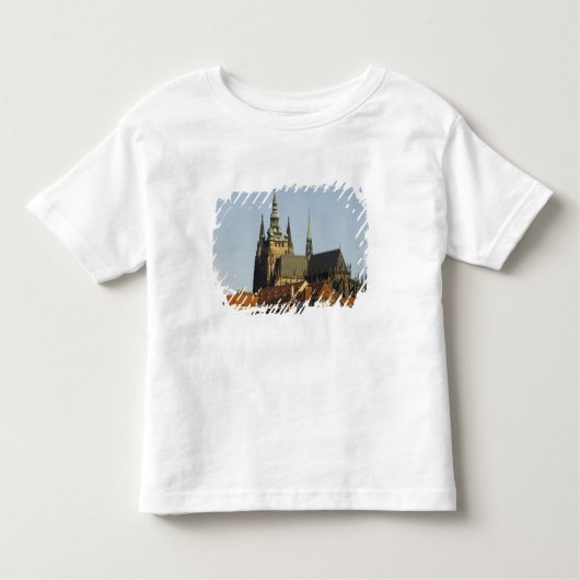 Sint-Vituskathedraal en het kasteel van Praag, een Kinder Shirts (Voorkant)