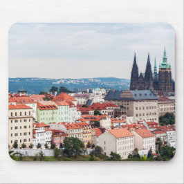 Sint-Vituskathedraal en Praag stadsgezicht - Tsjec Muismat