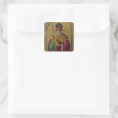 Sint-Vladimir orthodox Christelijk icoon Vierkante Sticker (Tas)