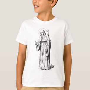 Sint Walpurga Middeleeuwse Angelsaksische zendelin T-shirt