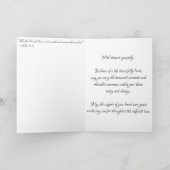“Sint-Wenceslaus begraafplaatskruis” condoleanceka Kaart (Binnen)