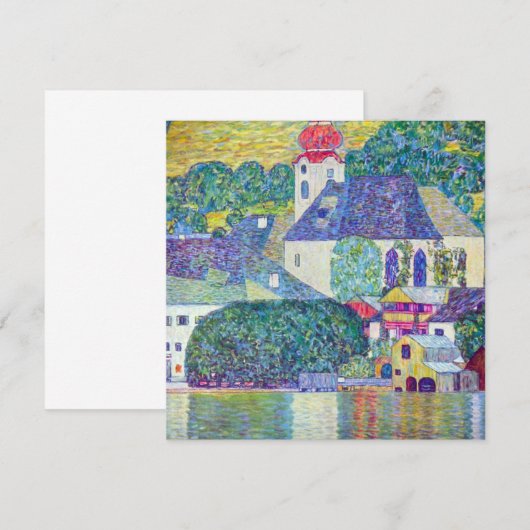 Sint-Wolfgang kerk van Gustav Klimt, Victoriaans k (Voorkant / Achterkant)