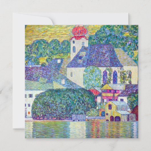 Sint-Wolfgang kerk van Gustav Klimt, Victoriaans k (Voorkant)