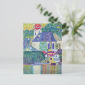 Sint-Wolfgang kerk van Gustav Klimt, Victoriaans k Briefkaart (Staand voorkant)