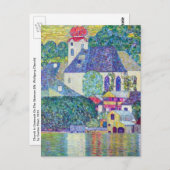 Sint-Wolfgang kerk van Gustav Klimt, Victoriaans k Briefkaart (Voorkant / Achterkant)