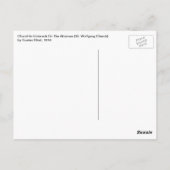 Sint-Wolfgang kerk van Gustav Klimt, Victoriaans k Briefkaart (Achterkant)