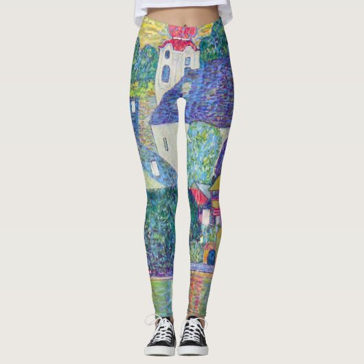 Sint-Wolfgang kerk van Gustav Klimt, Victoriaans k Leggings (Voorkant)