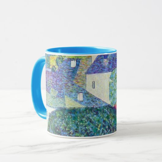 Sint-Wolfgang kerk van Gustav Klimt, Victoriaans k Mok (Voorkant links)