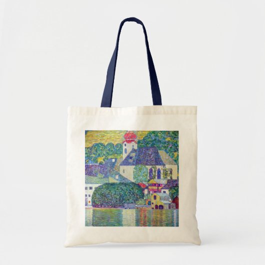 Sint-Wolfgang kerk van Gustav Klimt, Victoriaans k Tote Bag (Voorkant)