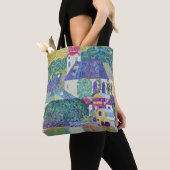 Sint-Wolfgang kerk van Gustav Klimt, Victoriaans k Tote Bag (Dichtbij)