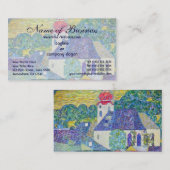 Sint-Wolfgang kerk van Gustav Klimt, Victoriaans k Visitekaartje (Voorkant / Achterkant)