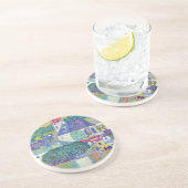 Sint-Wolfgang kerk van Gustav Klimt, Victoriaans k Zandsteen Onderzetter (Zijkant)