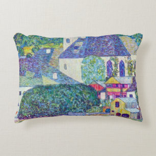 Sint-Wolfgangkerk van Gustav Klimt, Victoriaanse k Accent Kussen