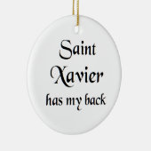 Sint Xavier koffiemok Keramisch Ornament (Rechts)