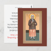 Sint-Xenia van de Sint-Petersburgse gebedskaart Briefkaart (Voorkant / Achterkant)