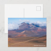 Sintelkegels en bergen bij Haleakala Crater Feestdagenkaart (Voorkant / Achterkant)
