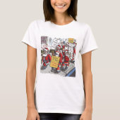 Sinterbandvrouwen T-shirt (Voorkant)