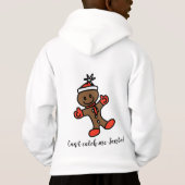 Sinterbrood Man Santa Kinderen Hoodie (Achterkant)