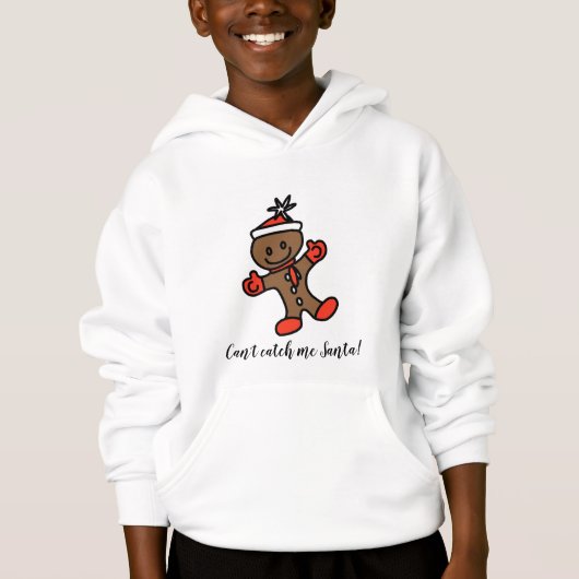 Sinterbrood Man Santa Kinderen Hoodie (Voorkant)