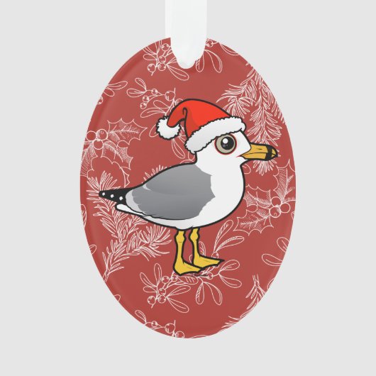 Sinterbuikmeeuw Ornament (voorkant)