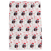 Sintercadeau voor prettige kerstcadeaus voor kerst medium cadeauzakje (Achterkant)