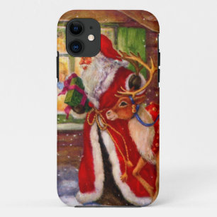Sinterclaus en rudolph Case-Mate iPhone case