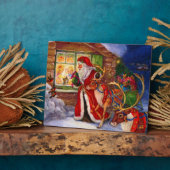 Sinterclaus en rudolph fotoplaat (Zijkant)